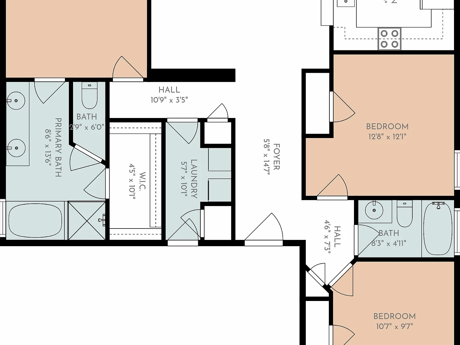 3 bed, 1415 sqft, $2,500 — Photo 2