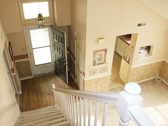 view from top of staircase 