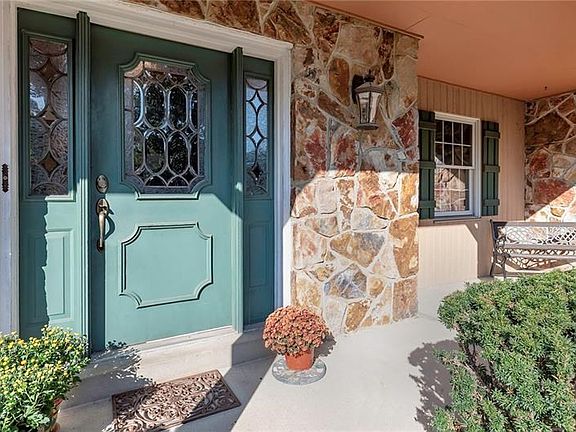 Front Door and Wide Front Porch