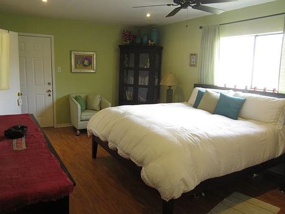 Spacious Master Bedroom with Access to the Patio