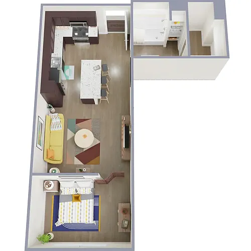 Floor plan 0x1 - 516 sqft - S2