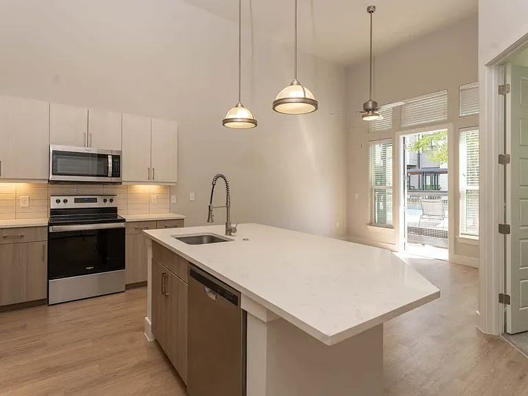 Kitchen with Stainless Steel Appliances
