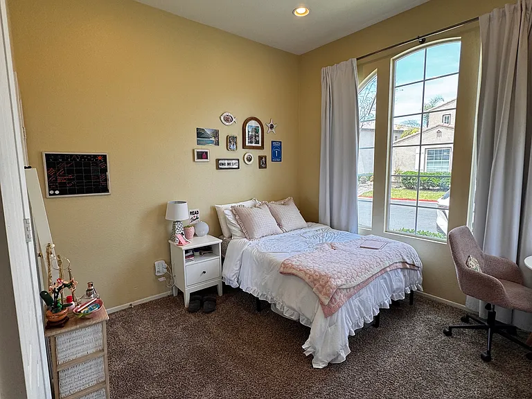 Downstairs fourth bedroom or home office.