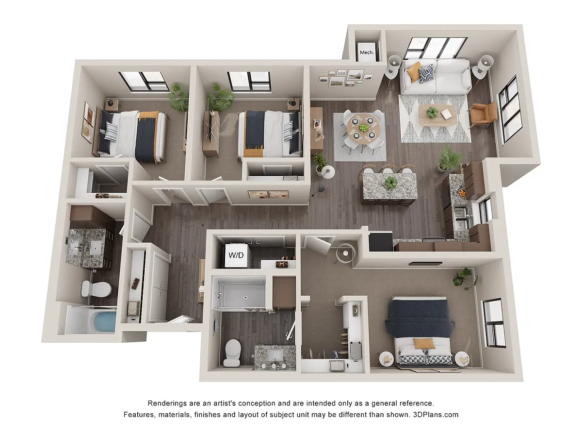 Floor plan I