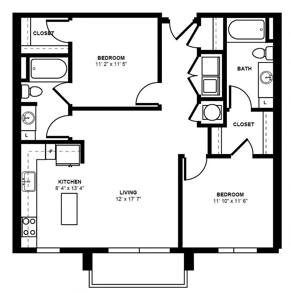 Floor plan B2A