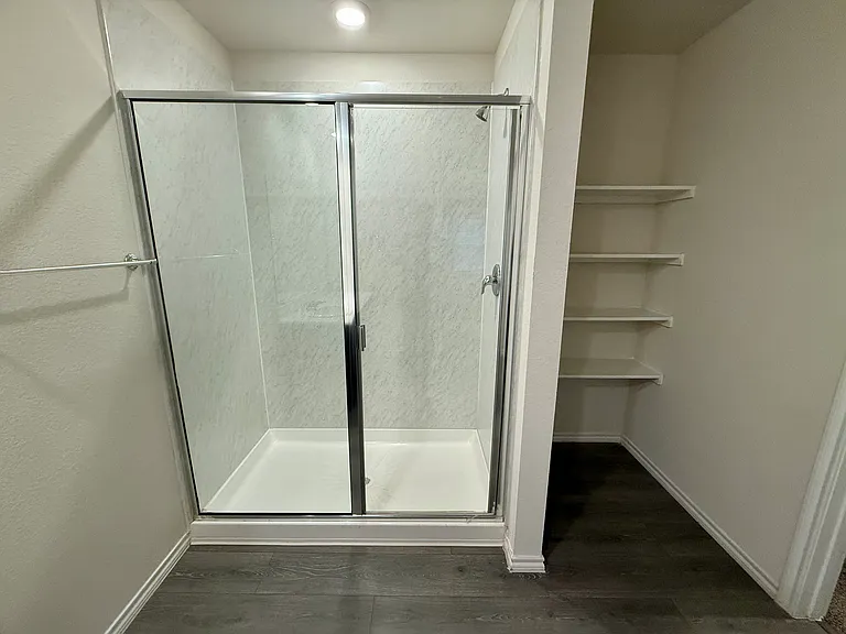 Master bathroom shower