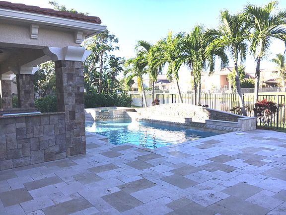 Large Marble Patio