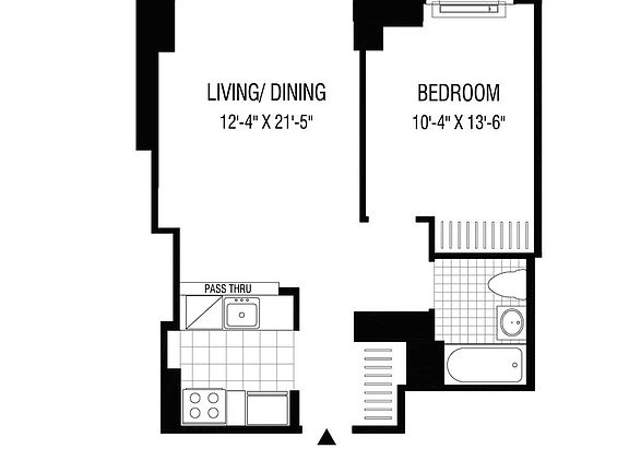 2nd image of 2 Gold St APT 514