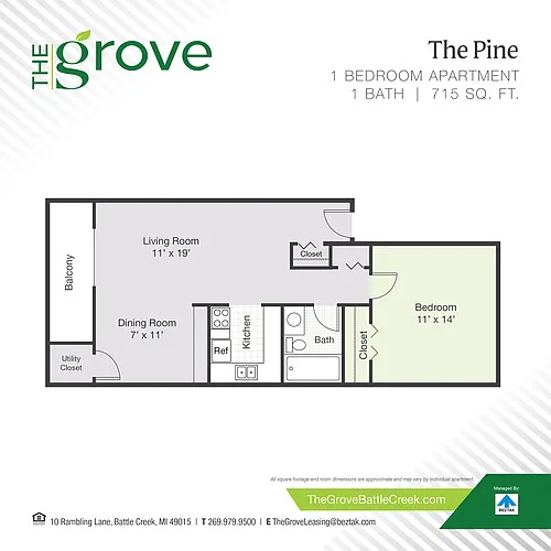 Floor plan The Pine