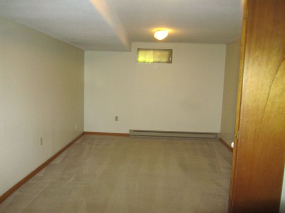 partially finished lower level