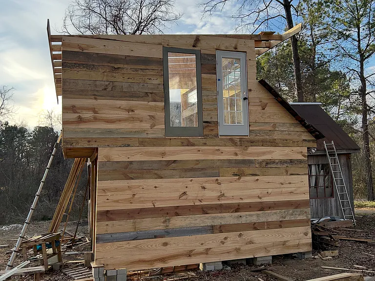 rebuild of homestead after tree damage