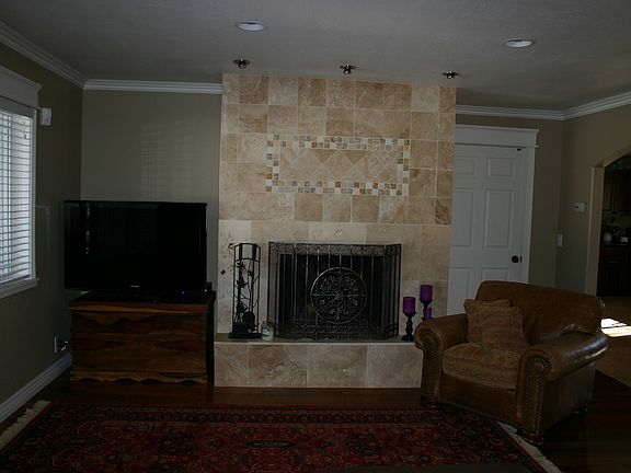 travertine fireplaces (wood)