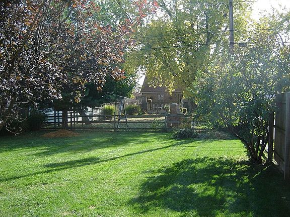 View from patio
