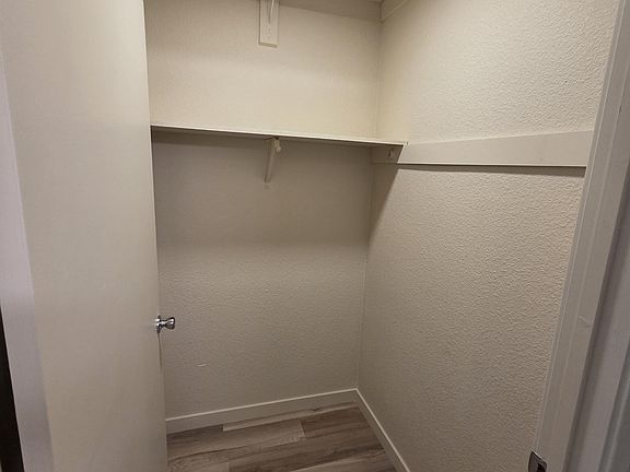 Master bedroom walk in Closet.