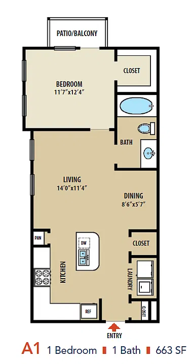 Floor plan A1
