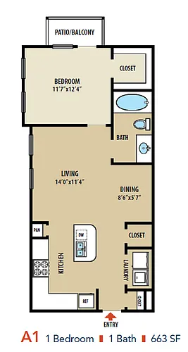 Floor plan A1