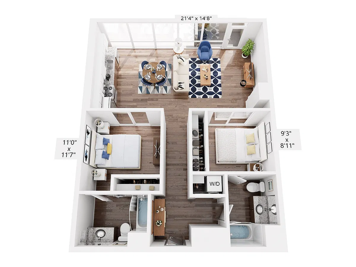 Floor plan B9