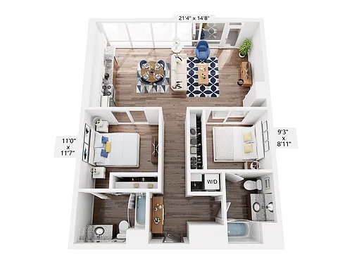 Floor plan B9