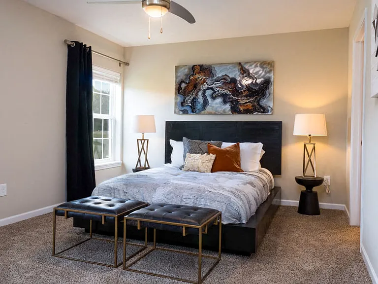 Spacious Bedrooms with Ensuite Closets