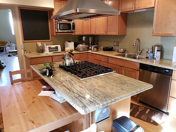 Kitchen (tenants packing to move out)