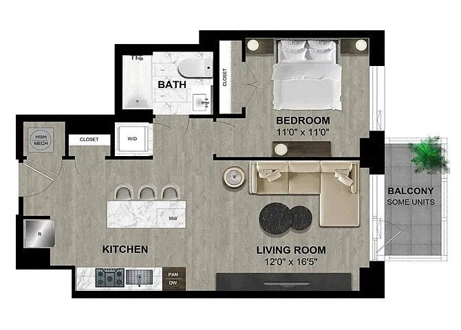 Floor plan A24
