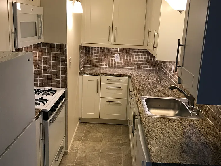Entire kitchen.