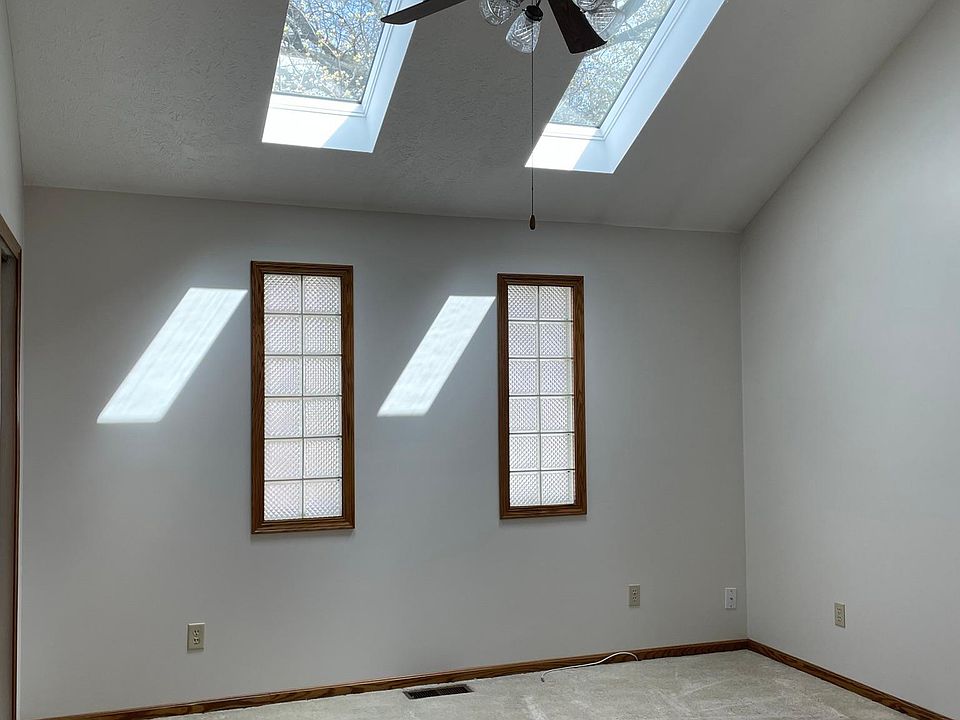 Livingroom with skylights