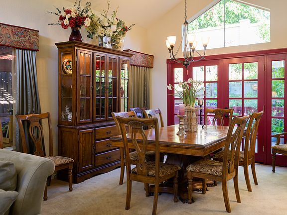 Formal dining area