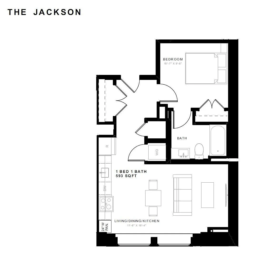 Floor plan The Jackson