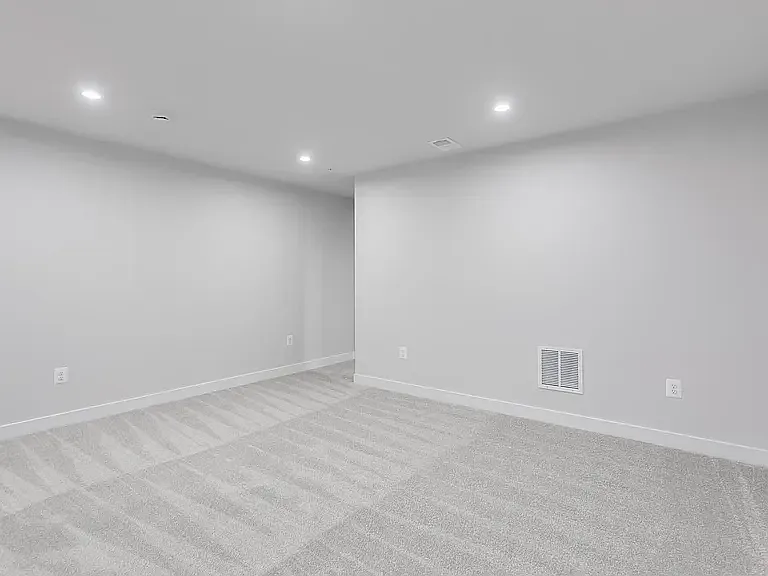 Lower Level Finished Recreation Room View2