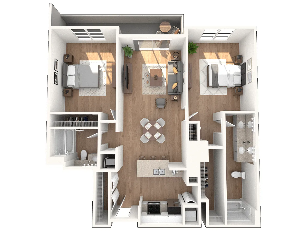 Floor plan 2A20
