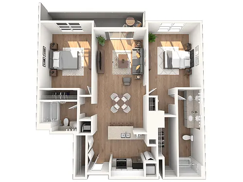 Floor plan 2A20