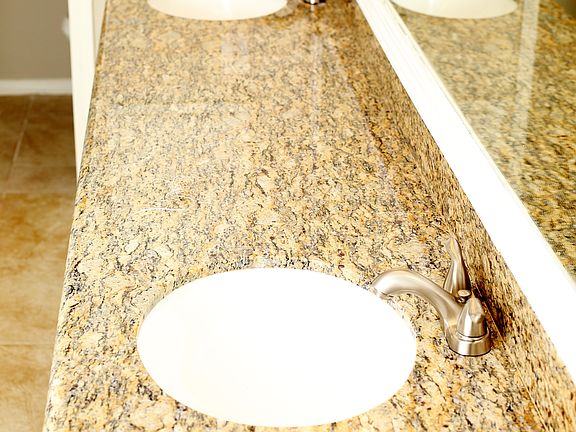 Master bath, marble