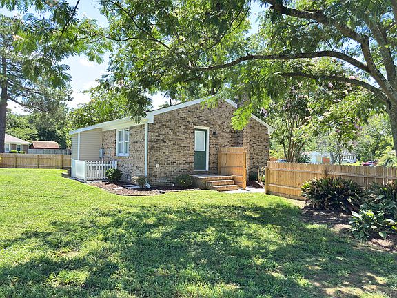 Back left side of house