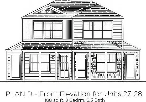 Typical Front Elevation _ 1,188 sq. ft. Typical Front Elevation _ 1,188 sq. ft.
