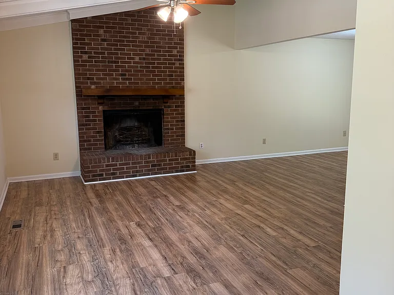 Living room from front door