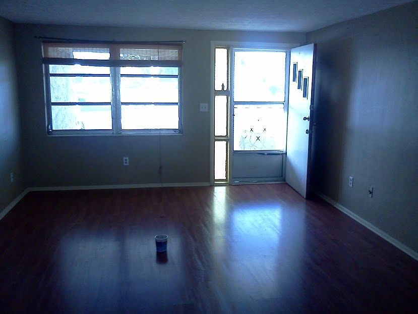 living room looking out