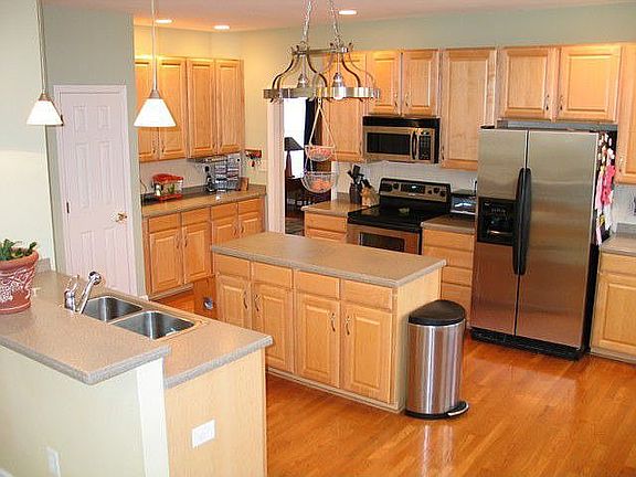 Center island and stainless steel