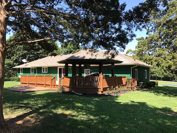 Back View of Gazebo, Deck