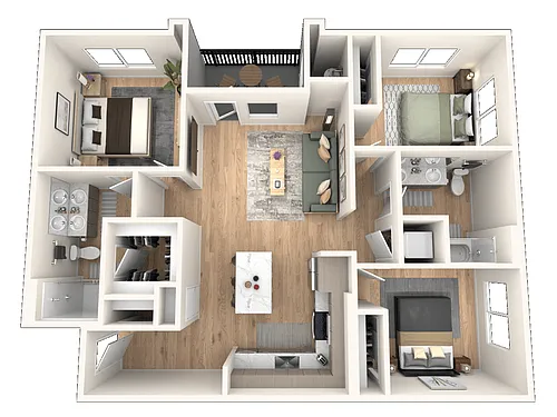 Floor plan C1