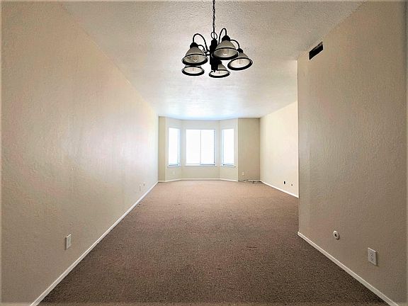 dining room and living room