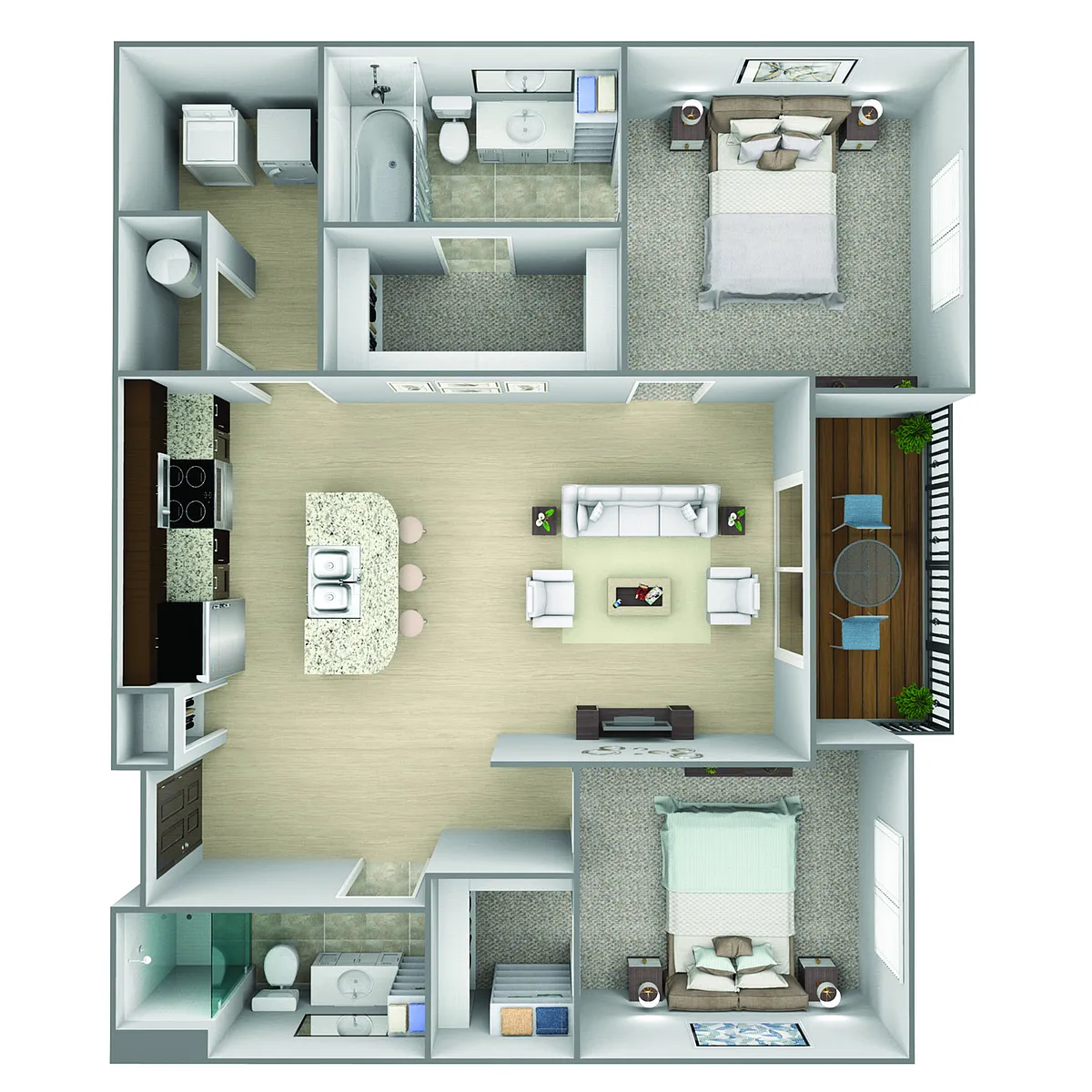 Floor plan Woodland