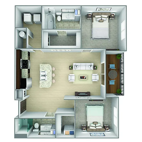 Floor plan Woodland