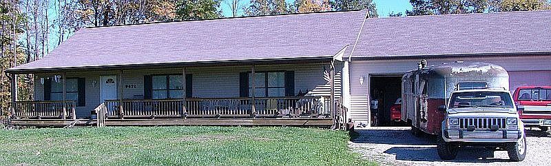 Front With 3 Car Garage