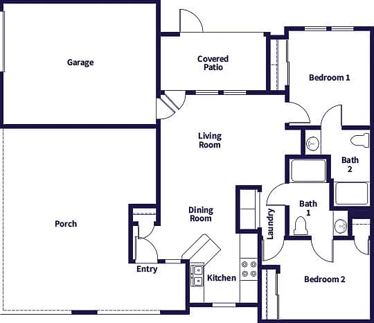 Hollow Creek Apartments — Photo 19