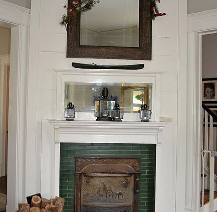 Upon entering through the front door