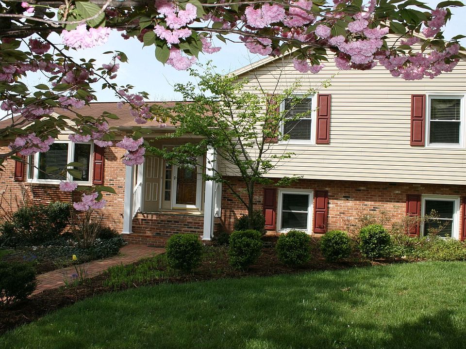 Beautiful split level home on large corner lot.