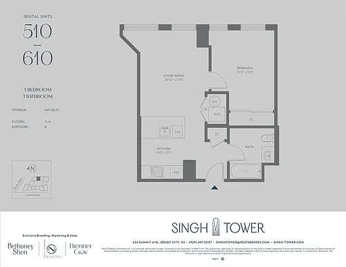Floor plan 905