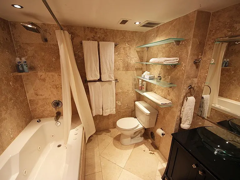 Bathroom 2: with Jacuzzi HotTub & Shower