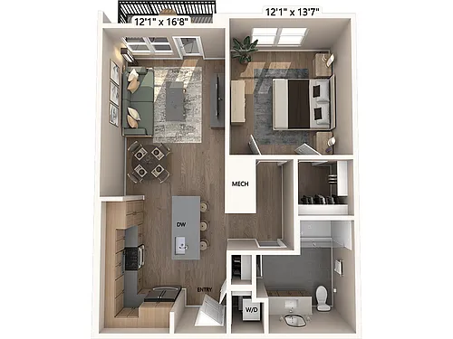 Floor plan A3m1-Signature